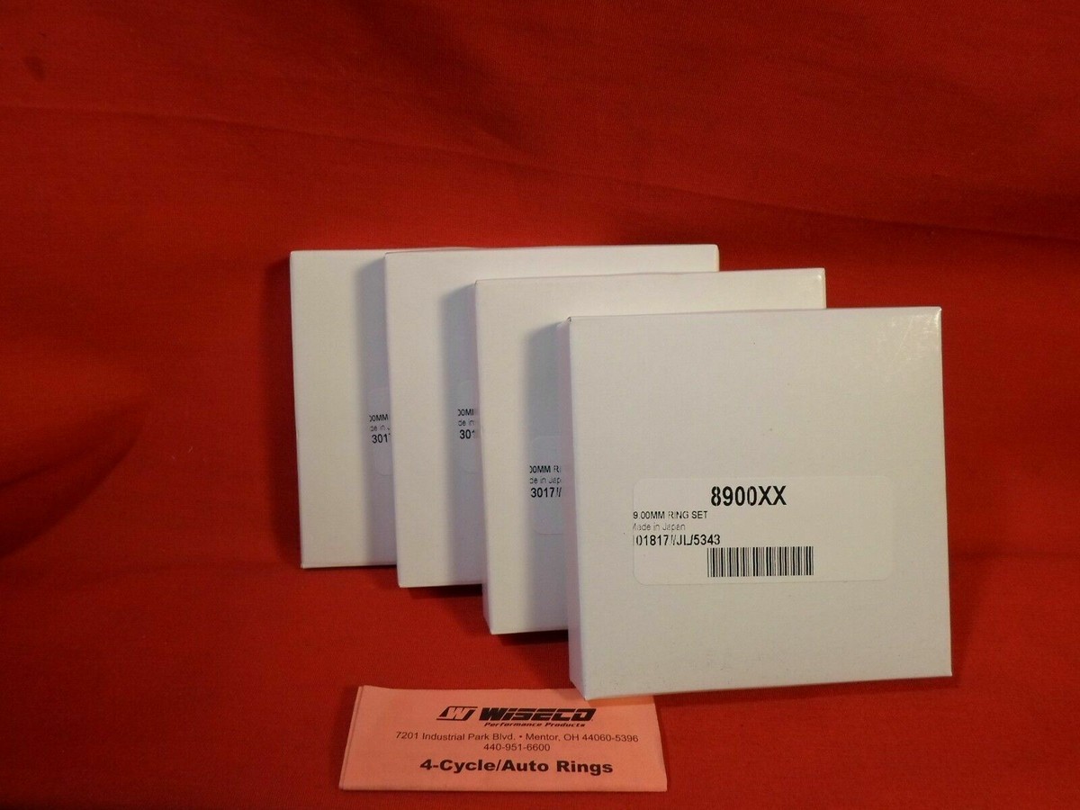 Wiseco Piston Ring Set 4 Cylinder 89mm 8900XX RINGS | eBay