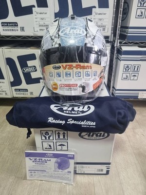 Arai VZ-RAM Snow Dome Motorcycle Open-Face Helmet New Size XL Made