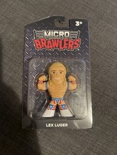 Lex Luger Micro Brawlers Pro Wrestling Crate Exclusive Figure Aug 2021 WCW WWF