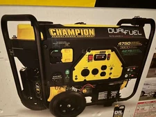 Generator w/ Electric Start - NEW in box - INCLUDES 25' cord, cover, 5 gas cans