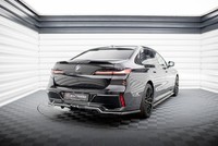 Spoiler CAP FüR 3D BMW 7 M-Paket / M760E G70 Dachspoiler Heckspoiler Schwarz