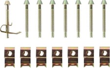 Sink Clips Top Mount Sink Brackets Mounting Kit Support Heavy Duty 8 PCS