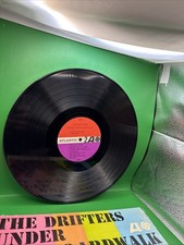 THE DRIFTERS Under The Boardwalk 1964 ATLANTIC Doo Wop MONO LP Play Tested VG+`