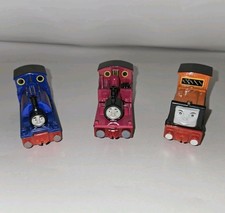 Vtg Ertl Die Cast Thomas Train Lot Sir Handel, Rheneas, Rusty- Skarloey Railway