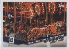 2019 Topps Opening Day Team Traditions and Celebrations Tiger Merry-Go-Round 1i3