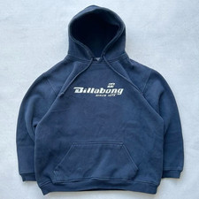Retro Y2K BILLABONG NAVY SURF Graphic Hoodie S-5XL