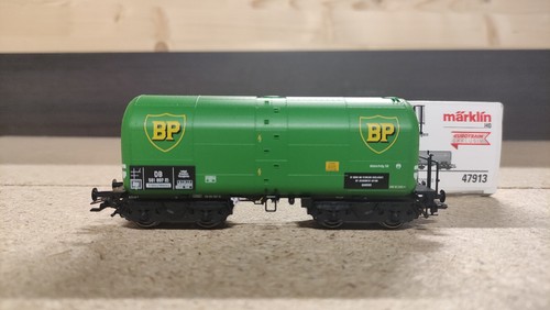 Märklin 47913 H0 AC Schweröl-Kesselwagen „BP“ DB (P355) | Condition: Gebraucht