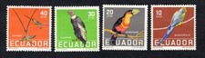Ekwador 1958 znaczki Mi#956-59 MNH/MH CV=13$