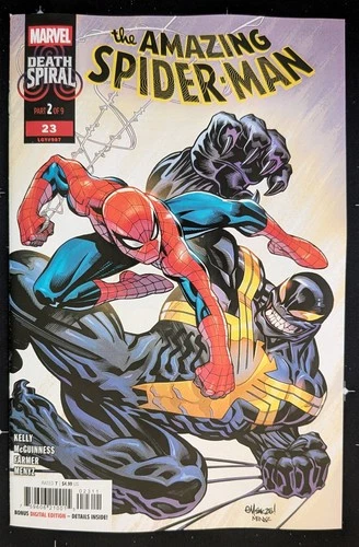 Amazing Spider-Man #23 Ed McGuinness Main Cover || NM