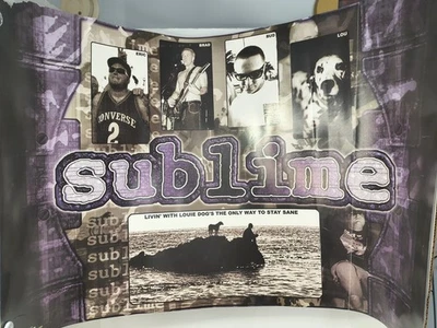Sublime 2002 Scorpio Posters Framed Band Music Poster Art Y2K *Fair Condition - Image 1 of 4