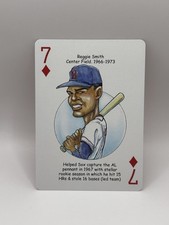 Reggie Smith 2022 Hero Decks Boston Red Sox Baseball Heroes Playing Card NM