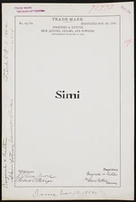 [ Berzinski & Richter for Simi brand Skin Lotions, Creams, and Powders]