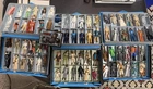 Star Wars Vintage Figures Huge Lot 70's-early 80's 87 Figures Plus 3 Cases Look!