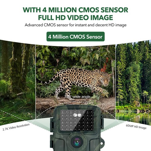 Outdoor HD Trail Hunting Camera Night Vision Security Game Camera Wildlife Cam - Picture 3 of 20