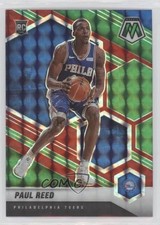 2020-21 Panini Mosaic Rookie Choice Red & Green Prizm Paul Reed #245 0c6