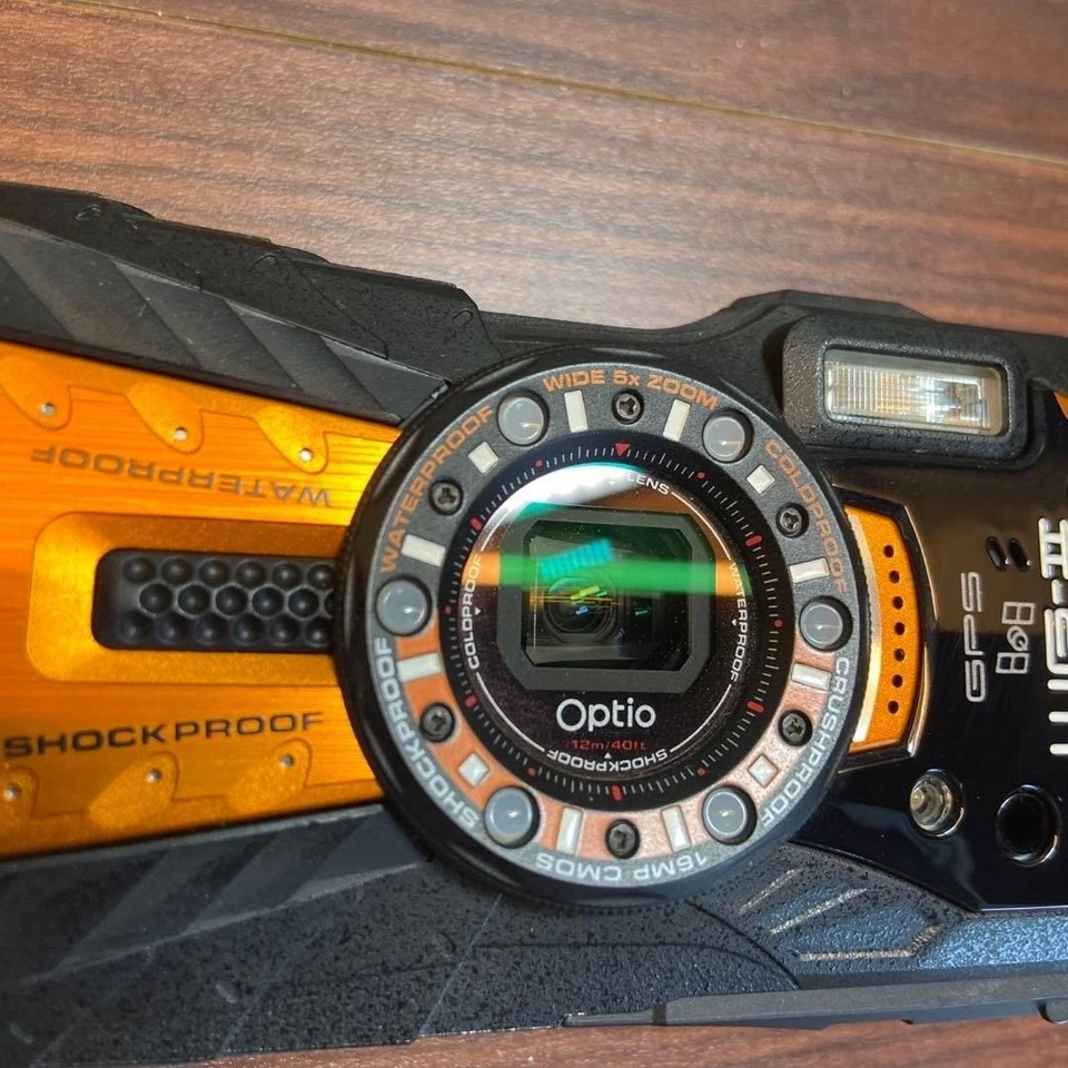 PENTAX Waterproof Digital Camera Optio WG-2 4946 From Japan - Image 4 of 4