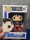 Funko Pop Heroes Superman #07 DC Comics Vinyl Figure w/ Box Vaulted 2010
