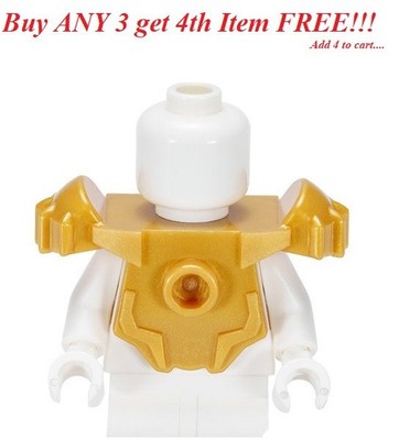  NEW Lego Armor Breastplate with Shoulder Pads, Front Stud and 2 Back Studs