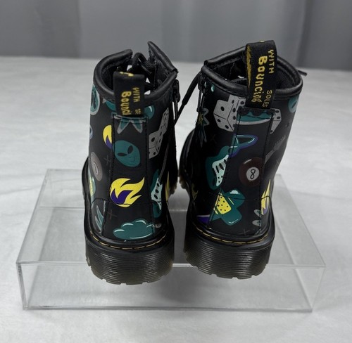 Dr Marten Junior 1460 Sticker Print Lace Up Size 13 - Picture 12 of 21