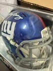 Lawrence Taylor Signed New York Giants Mini Helmet, JSA Witnessed Auth