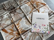 ARMINE Seidentuch Kopftuch Hijab Esarp 100% Ipek 100% Seide 100% SILK !! SURA