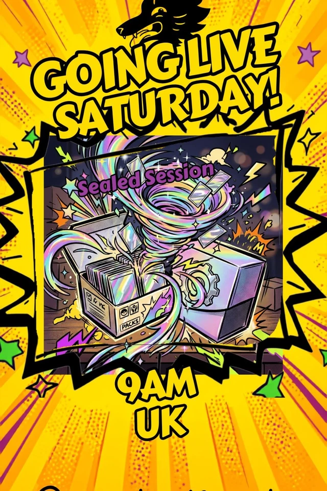 🐺 SATURDAY SEALED SESSION | Box Breaks + ETBs