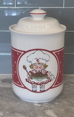 Campbell Kids Ceramic Cookie Jar 