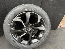 2015-2019 VAUXHALL CORSA E ALLOY WHEEL WITH TYRE 16INCH 195/55/16.13380635 BLACK
