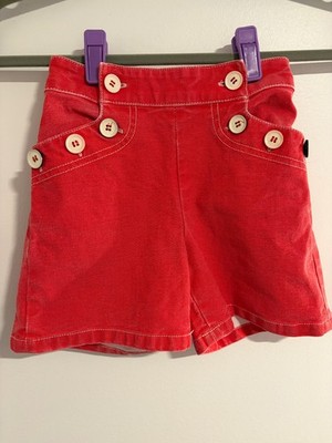 Bonpoint sailor shorts with buttons size 6
