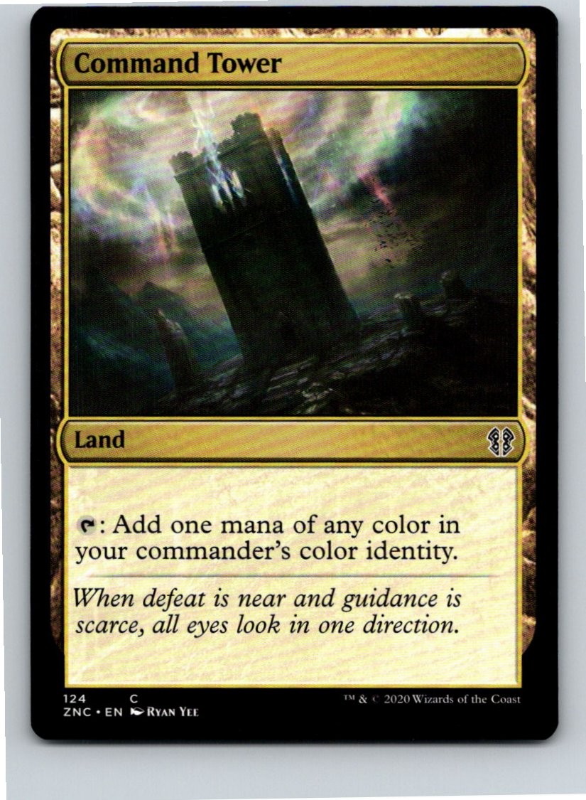 Magic the Gathering Command Tower Commander: Zendikar Rising MTG Free Shipping!