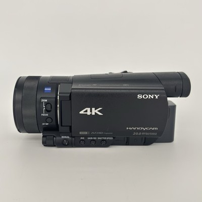 Sony FDR-AX100 4K Camcorder - Black for sale online | eBay