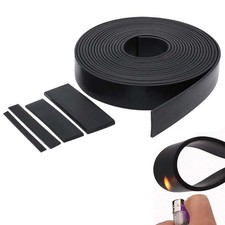 Black Solid Rubber Flat Strip Sealing Strip T...