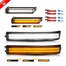 4X Dynamic LED Side Mirror Turn Signal Lights Reflector For Ford F150 2009-2014