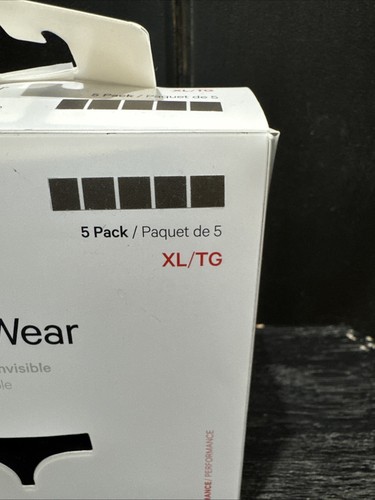 Lululemon InvisiWear Mid-Rise Thong 5 Pack in Black Women’s Size XL/TG - NEW - Picture 3 of 6