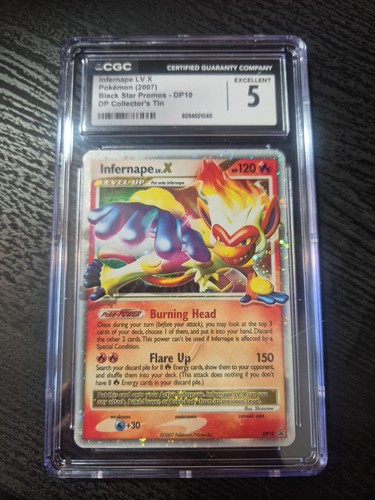 Infernape LV.X graded CGC 5 for sale on eBay