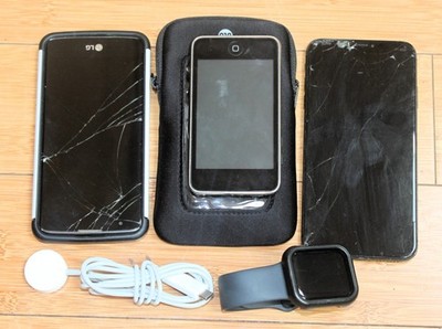 Lot Apple iPhone XS Max A1912 + Watch SE + iPod Touch + LG-LS675 for Parts