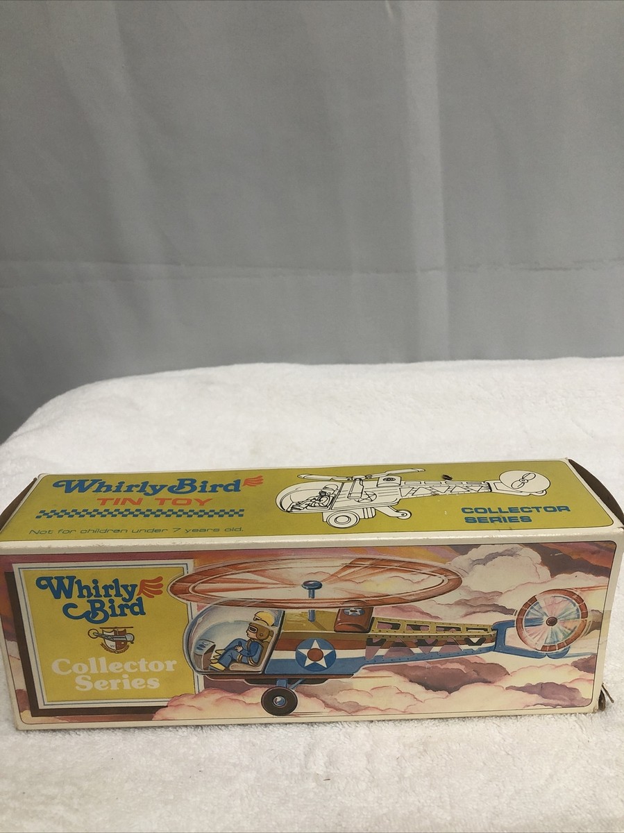 Whirly Bird Helicopter Tin Toy MF 334 Made in China | eBay