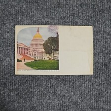 Front View National Capitol Washington DC c1915 Unposted Vintage Postcard