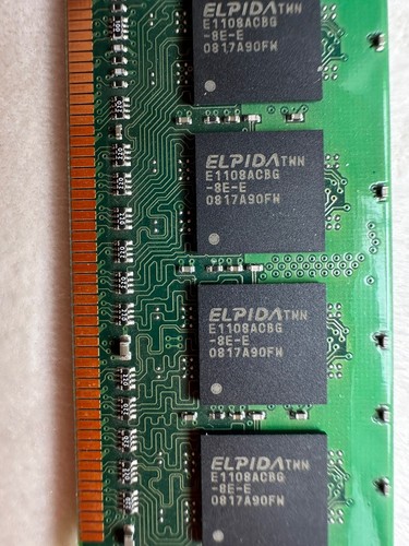 KINGSTON TECHNOLOGY DDR2 SDRAM KWK007-ELC 1GB 1RX8 PC2-5300U 555-12-D1, 667 MHZ - Picture 4 of 4