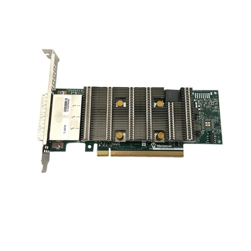 Adaptec 24 Gbps PCIe Gen 4 SAS/SATAports and LP/MD2 Form Factor High bracket - Picture 7 of 8
