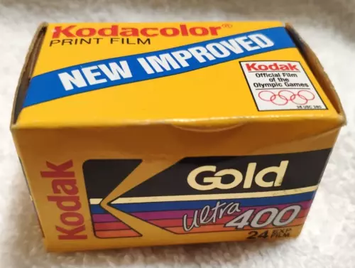 Kodak Gold Ultra 400 24 Exp Color Film Photography 35mm Camera Film Sealed