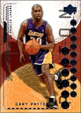 2003 Upper Deck Triple Dimensions #38 Gary Payton    Los Angeles Lakers