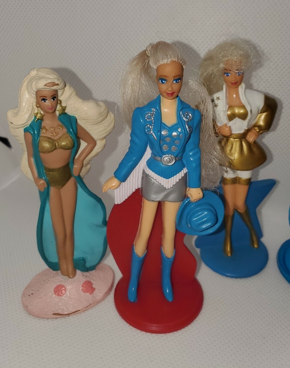 Vintage 90s Barbie Hollywood Glamorous Western Ken Superstar Doll