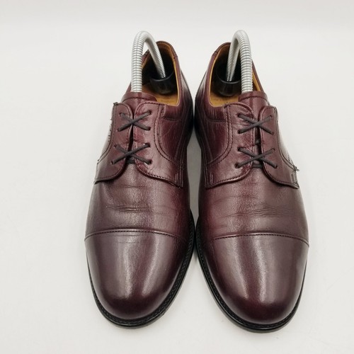 Gallus First Class Brown Burgundy Lace Up Oxford Shoes Size 6 Wide Germany - Picture 3 of 21