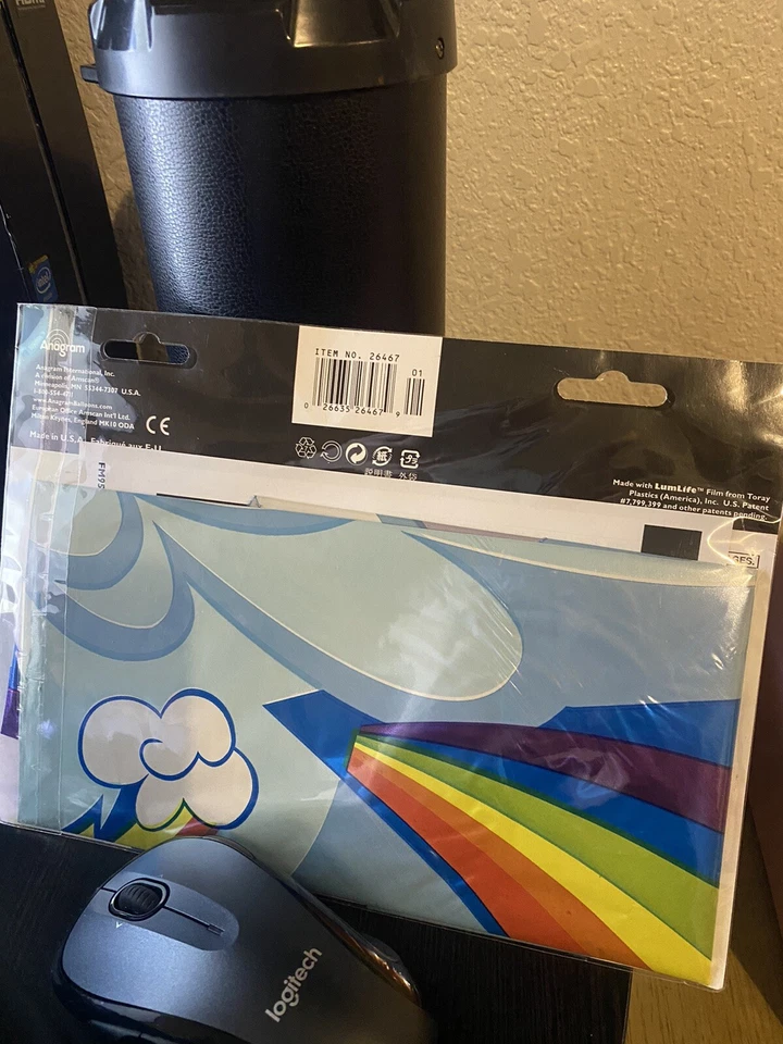 Balão de papel alumínio superformado My Little Pony Rainbow Dash 28" - Imagem 2 de 3