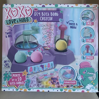 Brandneu Xoxo DIY Badebombe Creator Machen Sie Ihre eigenen Badebomben Geschenk für Kinder