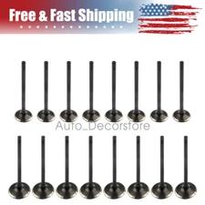 16X Intake Exhaust Valves Set For 07-2017 Chevrolet GM Buick Saturn 2.0L 2.4L