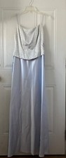 Periwinkle Floor Length Prom Dress Sz 4