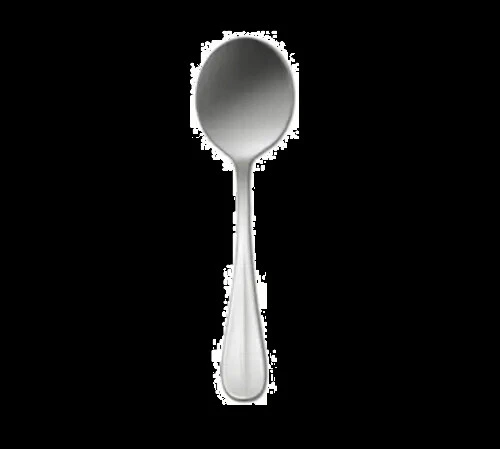 Oneida B735SRBF Bague Stainless Steel 6.75" Teardrop Handle Soup Spoon 3 Dz