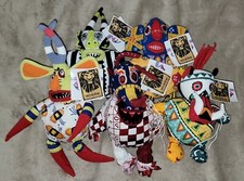 Lion King Broadway Tricksters Disney Store Set of 5 Bean Bag Plush With Tags.